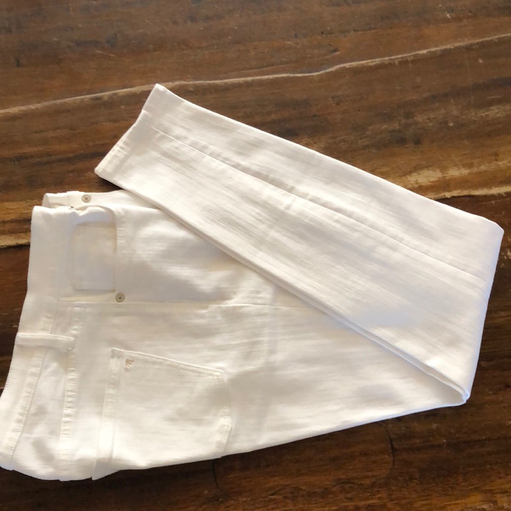 Madewell White skinny jeans